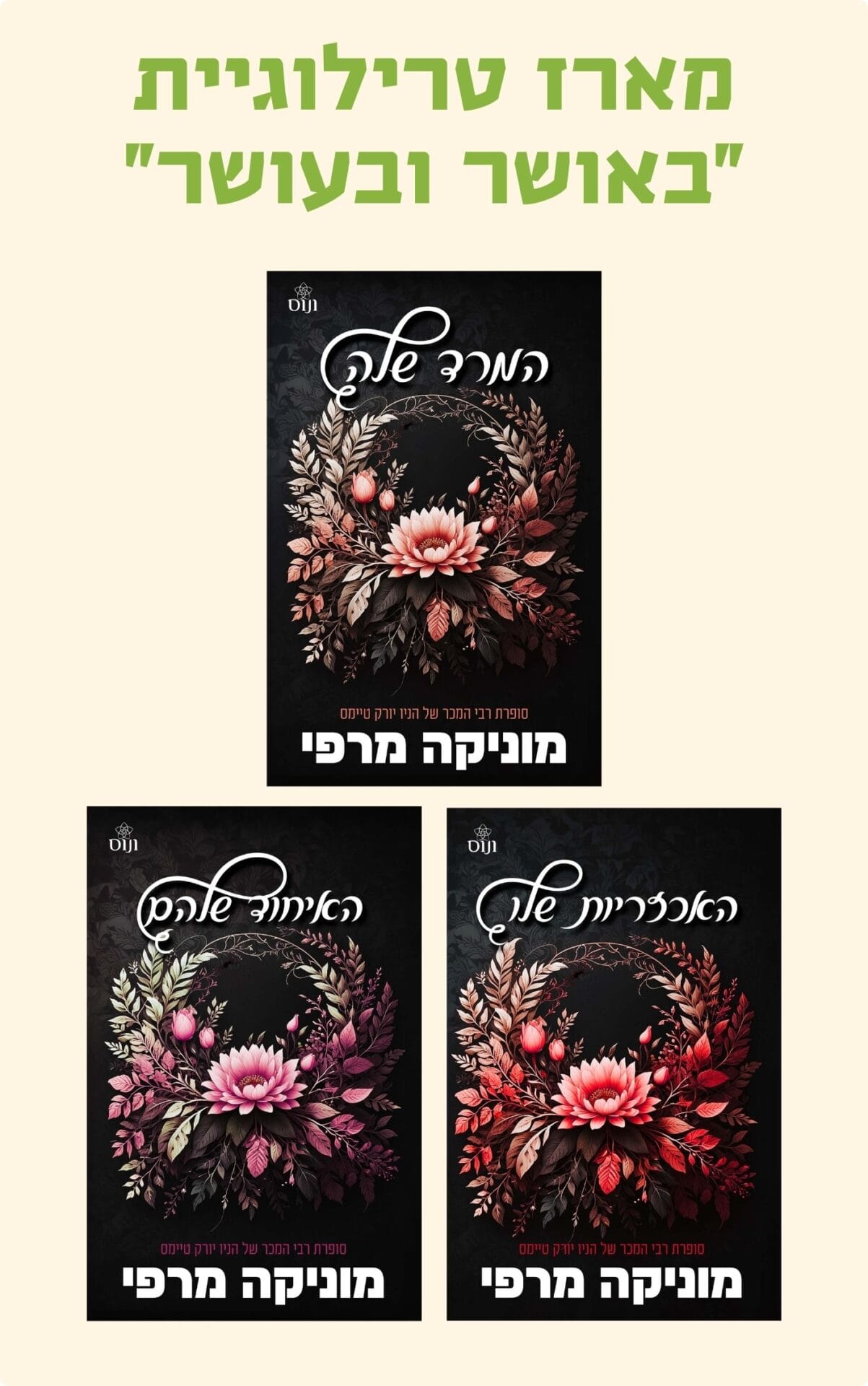 מארז טרילוגיית "באושר ובעושר"
